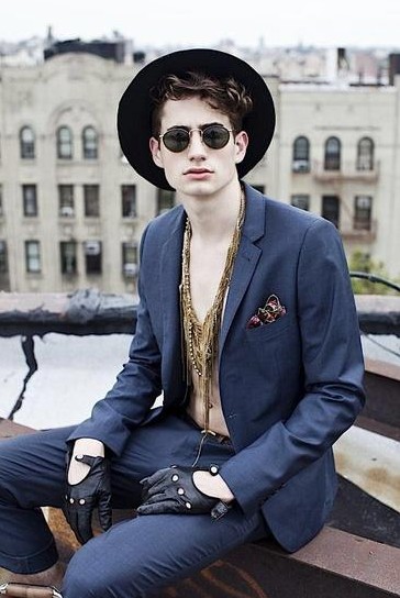 【爵士帽适合什么脸型】大脸的春天不是梦 爵士帽搭配完美你的脸型 